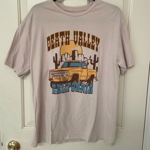 Organic Generation Women’s T-shirt Size Large (words: Death Valley California)